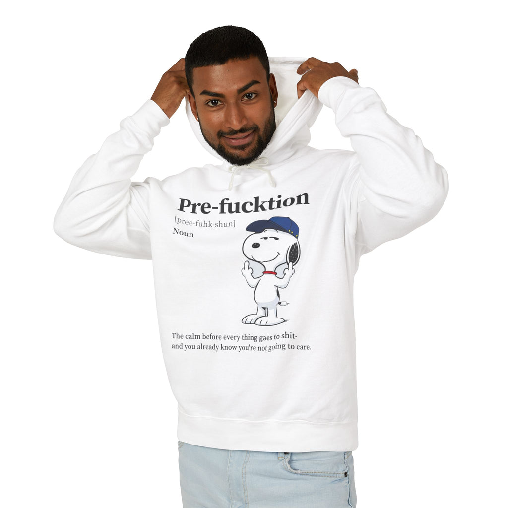 Pre-fucktion Snoopy Hoodie — That Merch Mood Graphic Pullover
