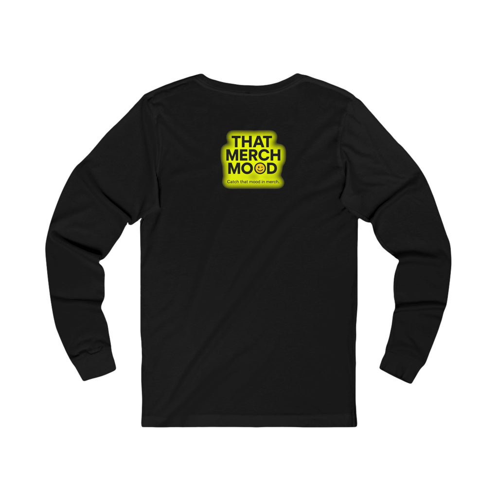 Long Sleeve Tee — "Intelligence Is the Ability to Adapt to Change" Leetspeak Design