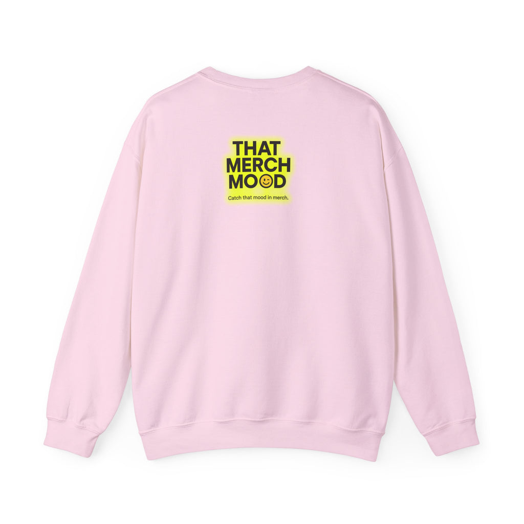 Inspirational Crewneck Sweatshirt — "It's okay to outgrow the version of yourself others are still attached to"