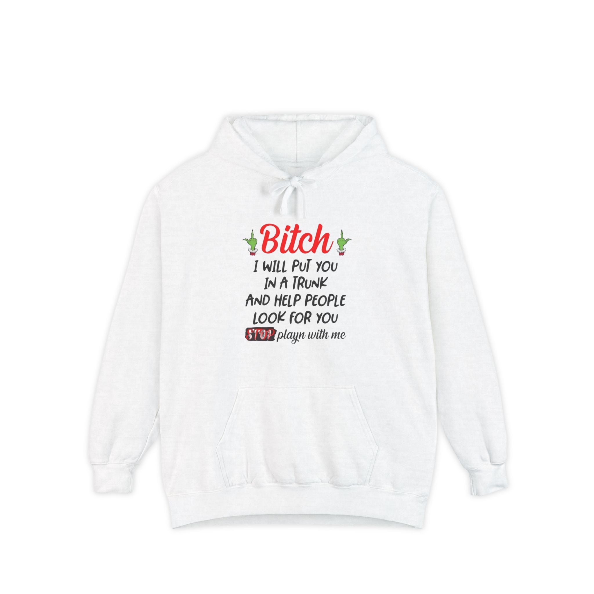 Hoodie — "Bitch I Will Put You In A Truck" Funny Protective Quote Hoodie