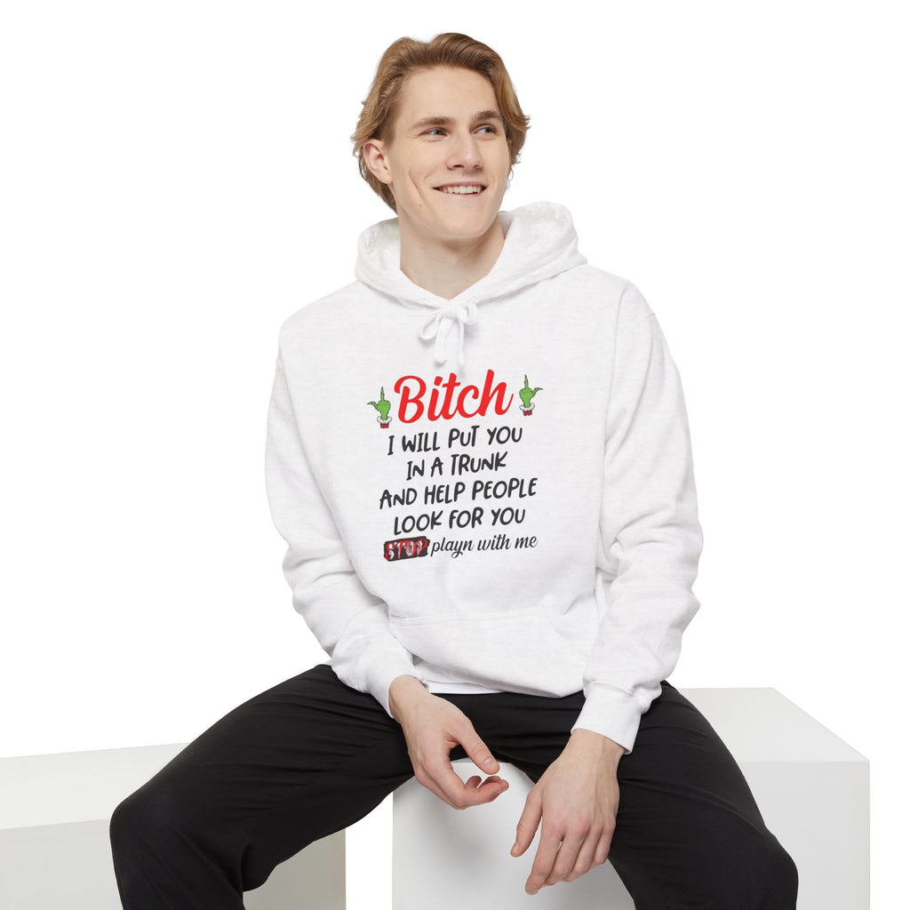 Hoodie — "Bitch I Will Put You In A Truck" Funny Protective Quote Hoodie