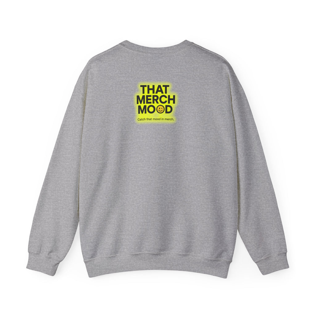 Inspirational Crewneck Sweatshirt — "It's okay to outgrow the version of yourself others are still attached to"