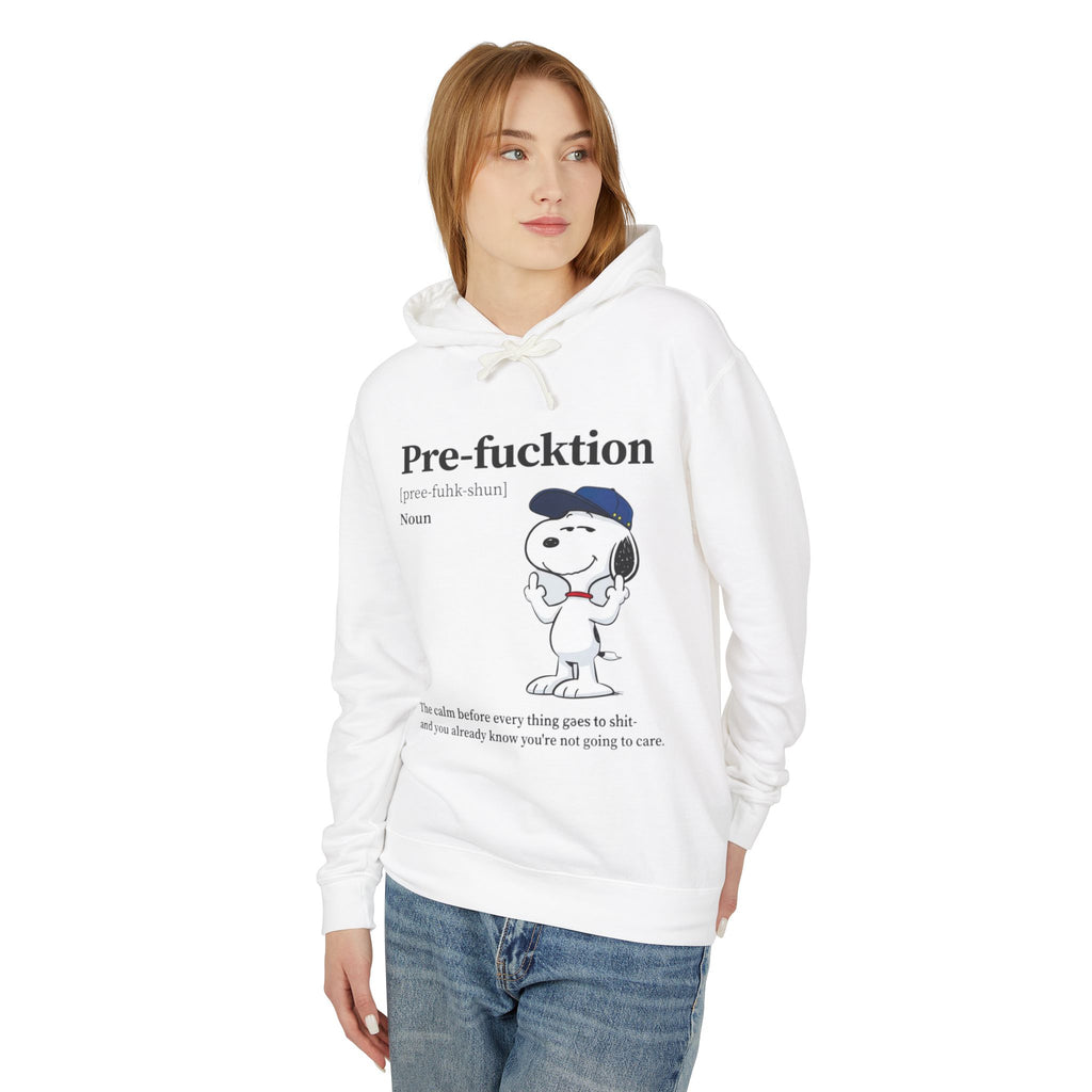 Pre-fucktion Snoopy Hoodie — That Merch Mood Graphic Pullover